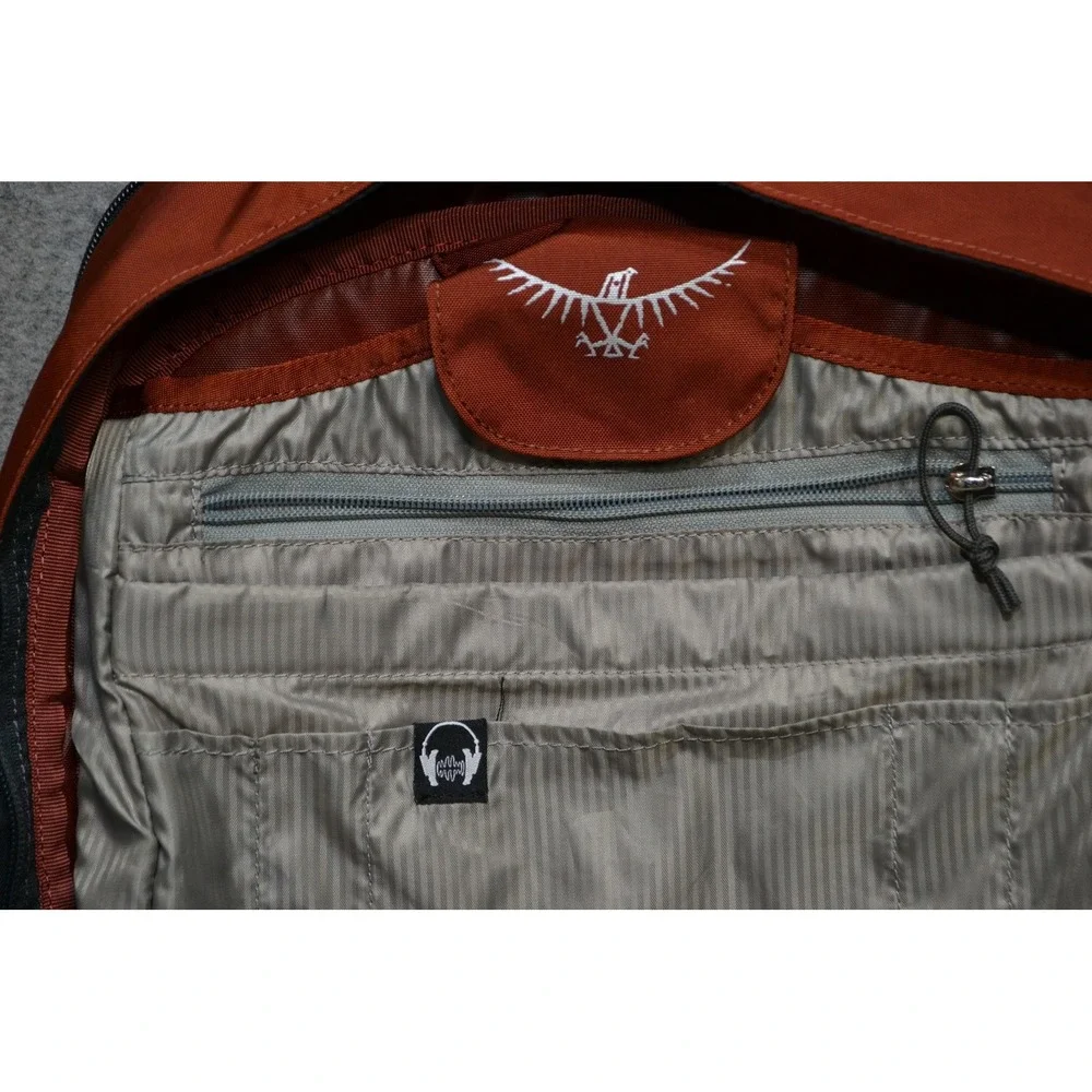 Osprey Brown Meridian Backpack Soft Case Laptop Travel Daypack Men Women